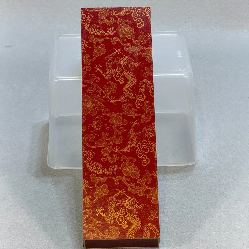 Chinese Chopsticks Gift Set w/ Dragon Motif‎ & Holders in Red Gift Box
